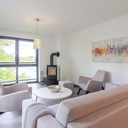 Shanti-suite Mit Dachterrasse, Kamin & Sauna Am Krakower * 克拉科夫西